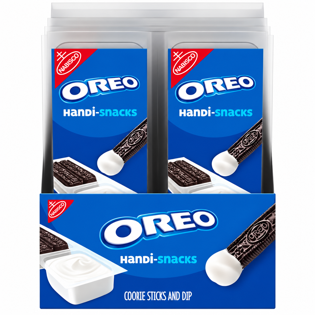 Oreo Handi-Snacks Cookie Sticks & Dip - 28g x 8