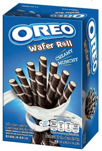 Oreo Wafer Roll Vanilla 54g x 20— 0VAT