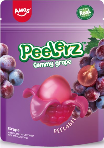 Amos Peelerz Grape Peg 170g x 12