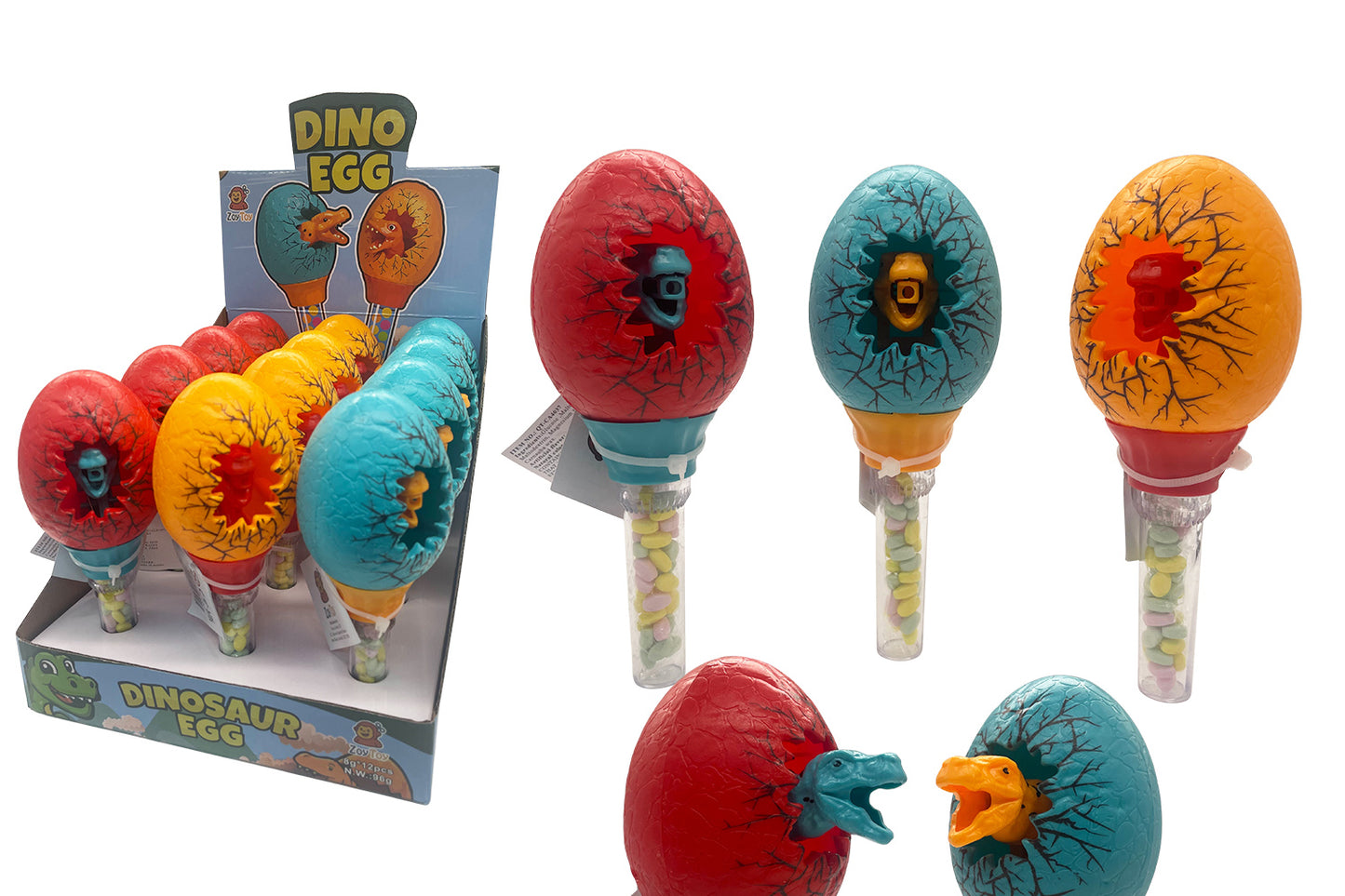 ZOY TOY - Dino Egg (Candy + Toy)