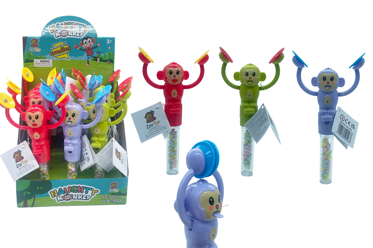 ZOY TOY - Naughty Monkey (Candy + Toy)