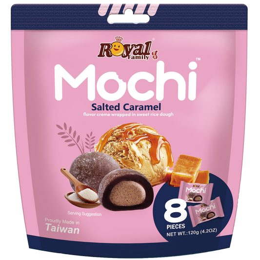 Royal Family Mochi - Salted Caramel (120g x12)