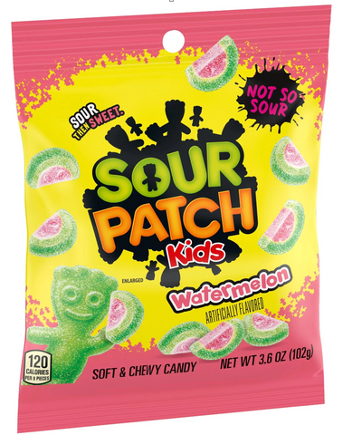 Sour Patch Kids Watermelon 101g x 12