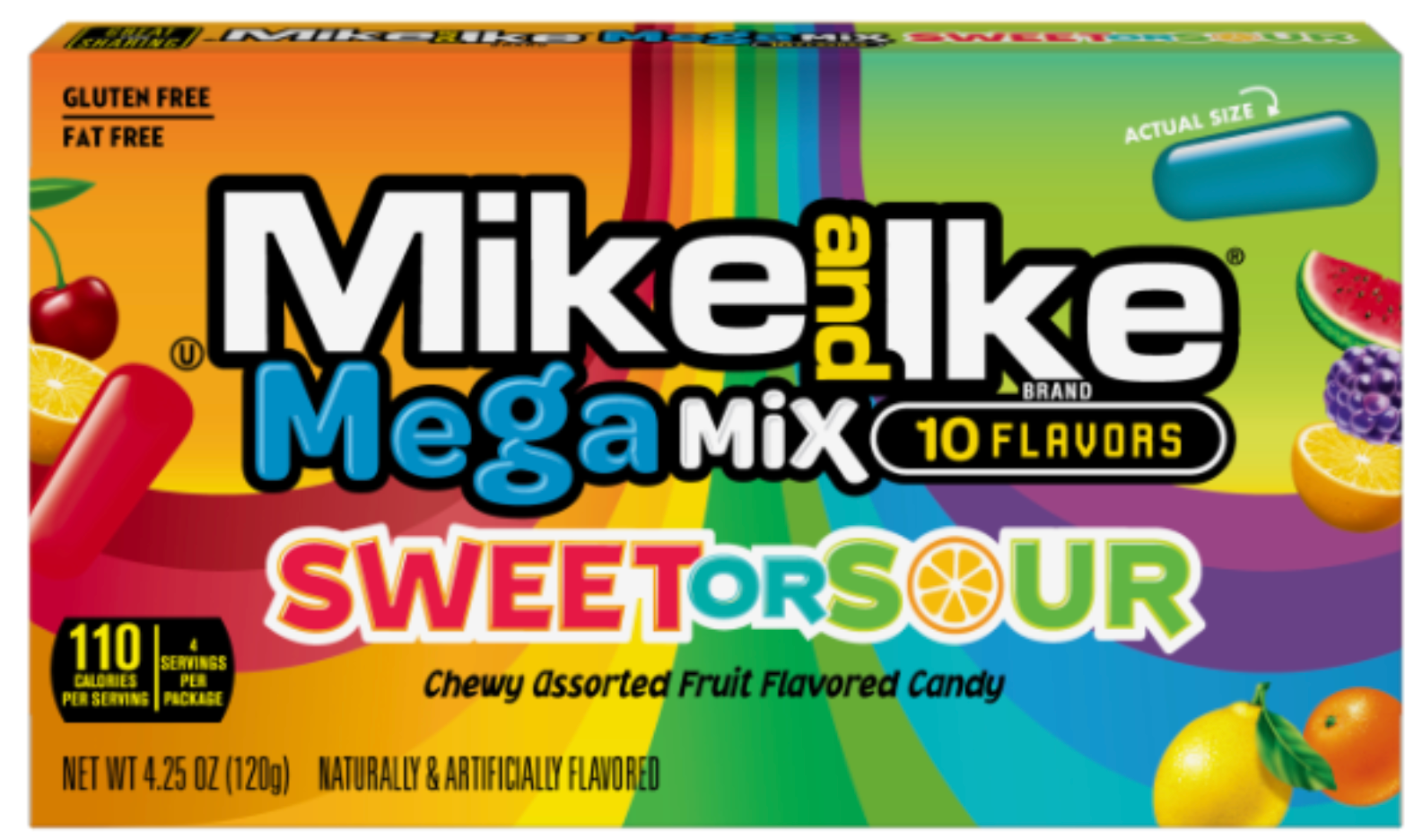 Mike & Ike Sweet & Sour Theatre Box 120g x 12
