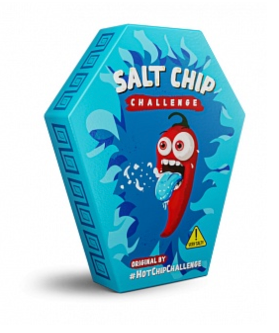Hot Chip Salt Chip Challenge (10 x 8g)  16+ Only