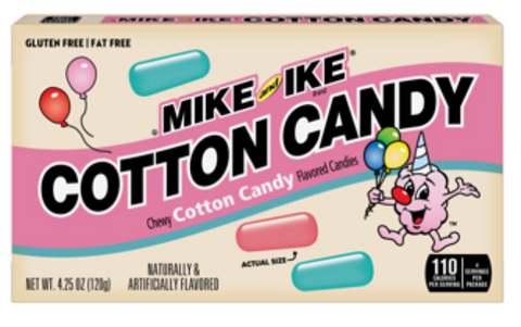 Mike & Ike Cotton Candy Theatre Box 120g x 12
