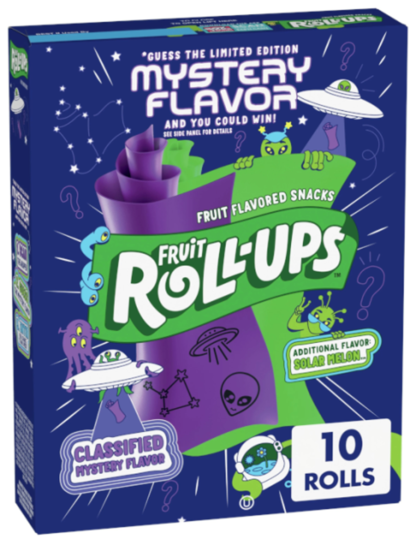 Fruit Roll Ups Mystery Flavour 10s 5oz (141g) x 10