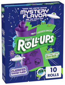 Fruit Roll Ups Mystery Flavour 10s 5oz (141g) x 10