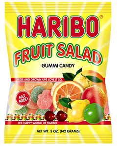 Haribo Peg Bag Fruit Salad 5oz x 12