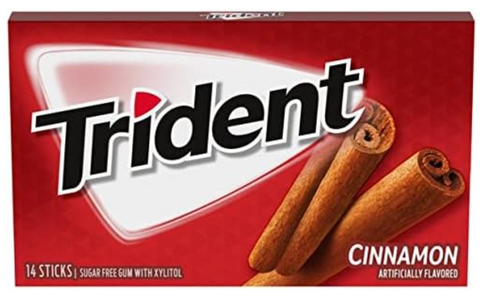 Trident Single Cinnamon x 14