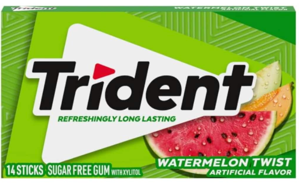 Trident Single Watermelon Twist x 14