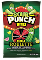 Sour Punch Bites Pickle Roulette Peg 5oz x 12