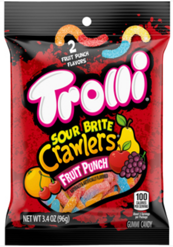Trolli Value Peg Fruit Punch 3.4oz x 12