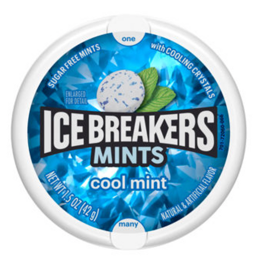 Ice Breakers Cool Mint Mints  1.5oz x 8