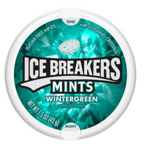 Ice Breakers Wintergreen Mints 1.5oz x 8