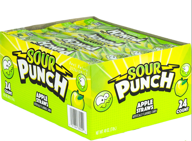Sour Punch Apple 2oz x 12