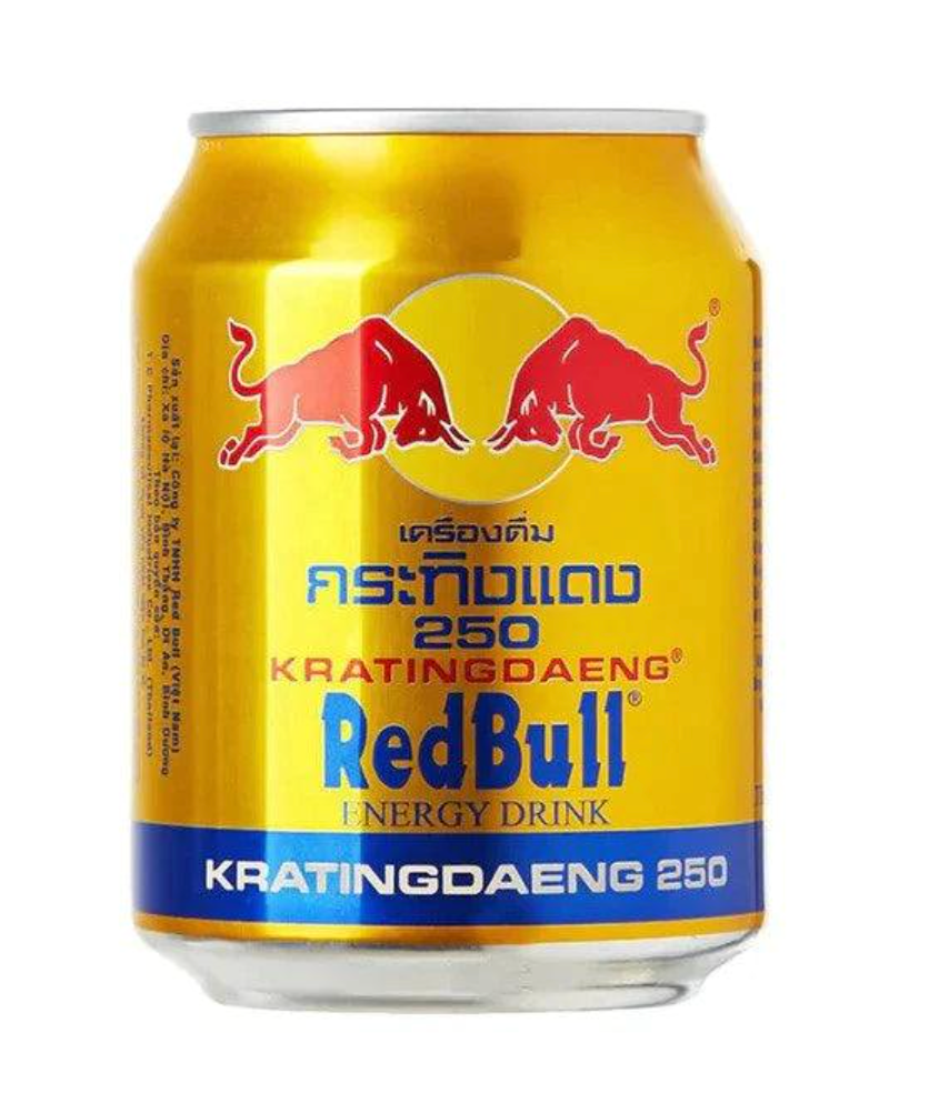 Thailand Red Bull Gold Energy Drink 250ml x 24