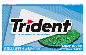 Trident Single Mint Bliss x 14