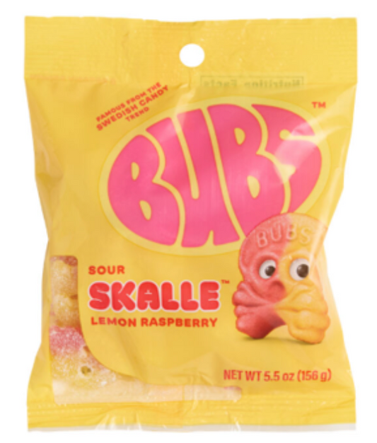 BUBS Lemon Raspberry 5.5oz x 8ct