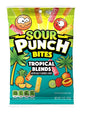 Sour Punch Tropical Bites Peg 5oz 1/12ct