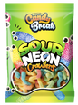 Halal Candy Break Sour Neon Crawlers 4oz x 12