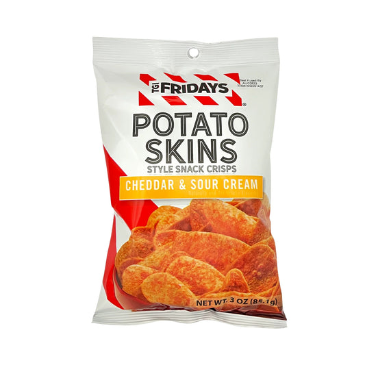 TGI Fridays Cheddar & Sour Cream Potato Skins - 3oz x 6