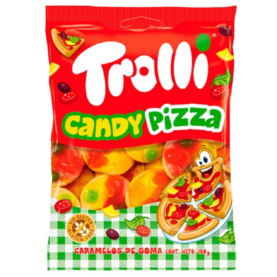Trolli Candy Pizza Mini Bags - 100g x 12