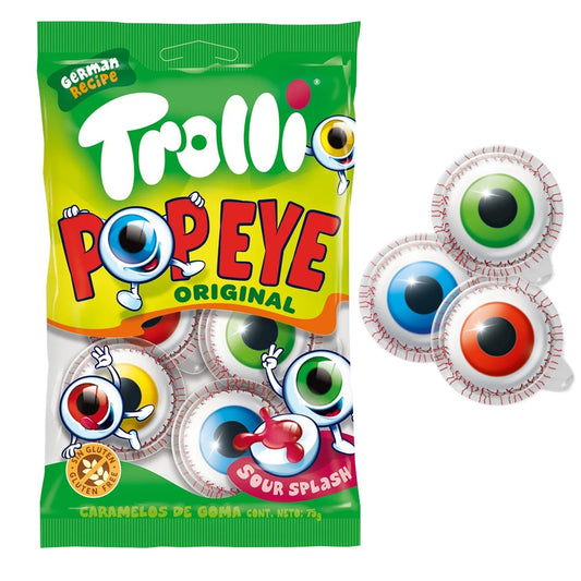 Trolli Pop Eye Bags - 75g x 21