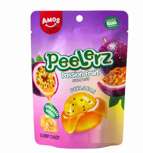 Amos Peelerz Passion Fruit 170g x 12