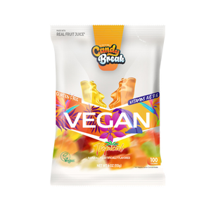 Vegan Candy Break Tropical 4oz x 12