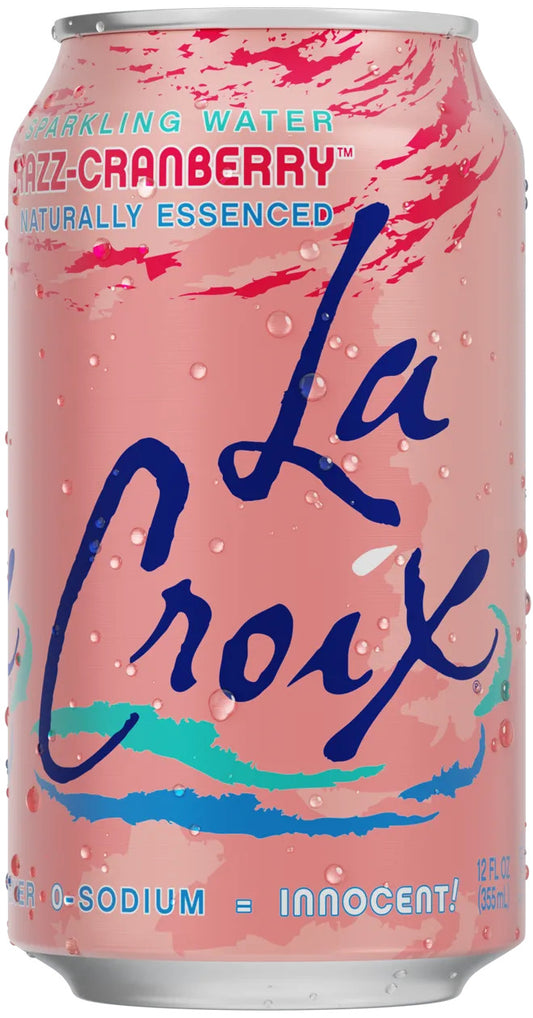 La Croix - Cran-Raspberry Sparking Water (355ml x 24)