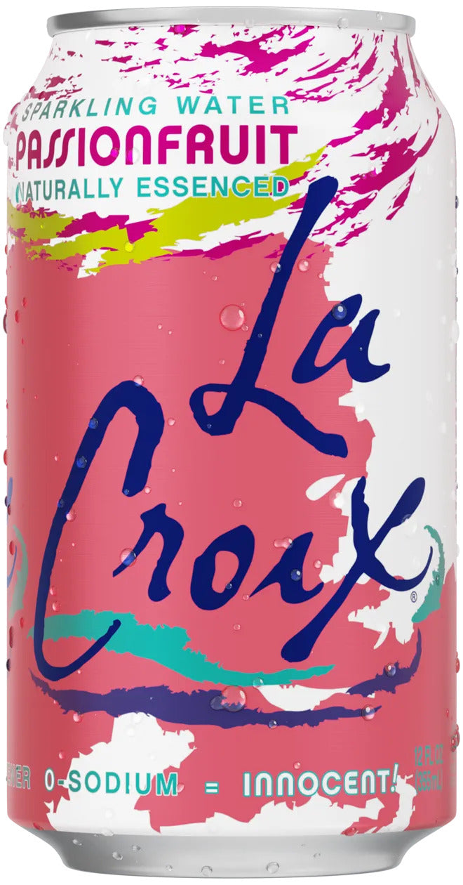 La Croix - Passionfruit Sparking Water (355ml x 24)
