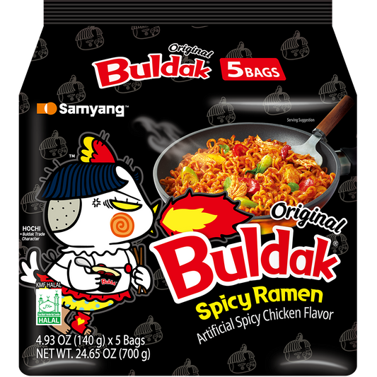 Samyang Hot Chicken Multi 120g x 5 x 8 - 0 VAT