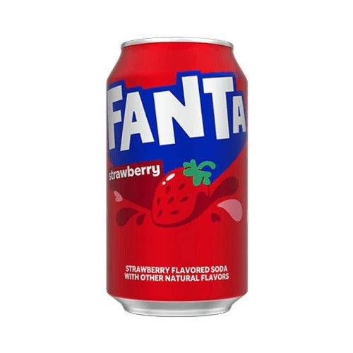Fanta Strawberry Soda Can 12oz (355ml) x12