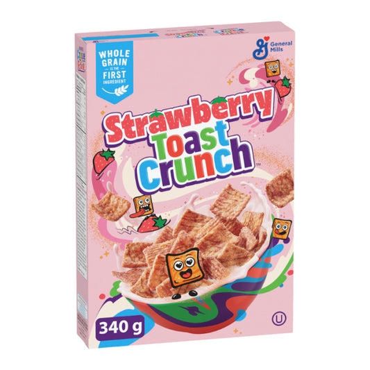 Toast Crunch Strawberry Cereal - 340g x 12
