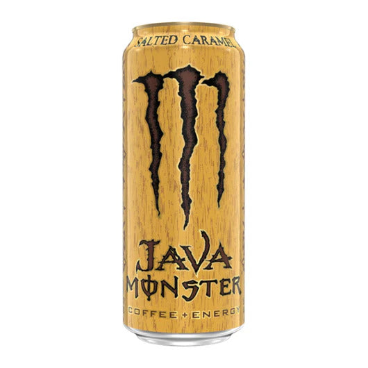 Monster Java Salted Caramel Cans (12x444ml) - NO VAT
