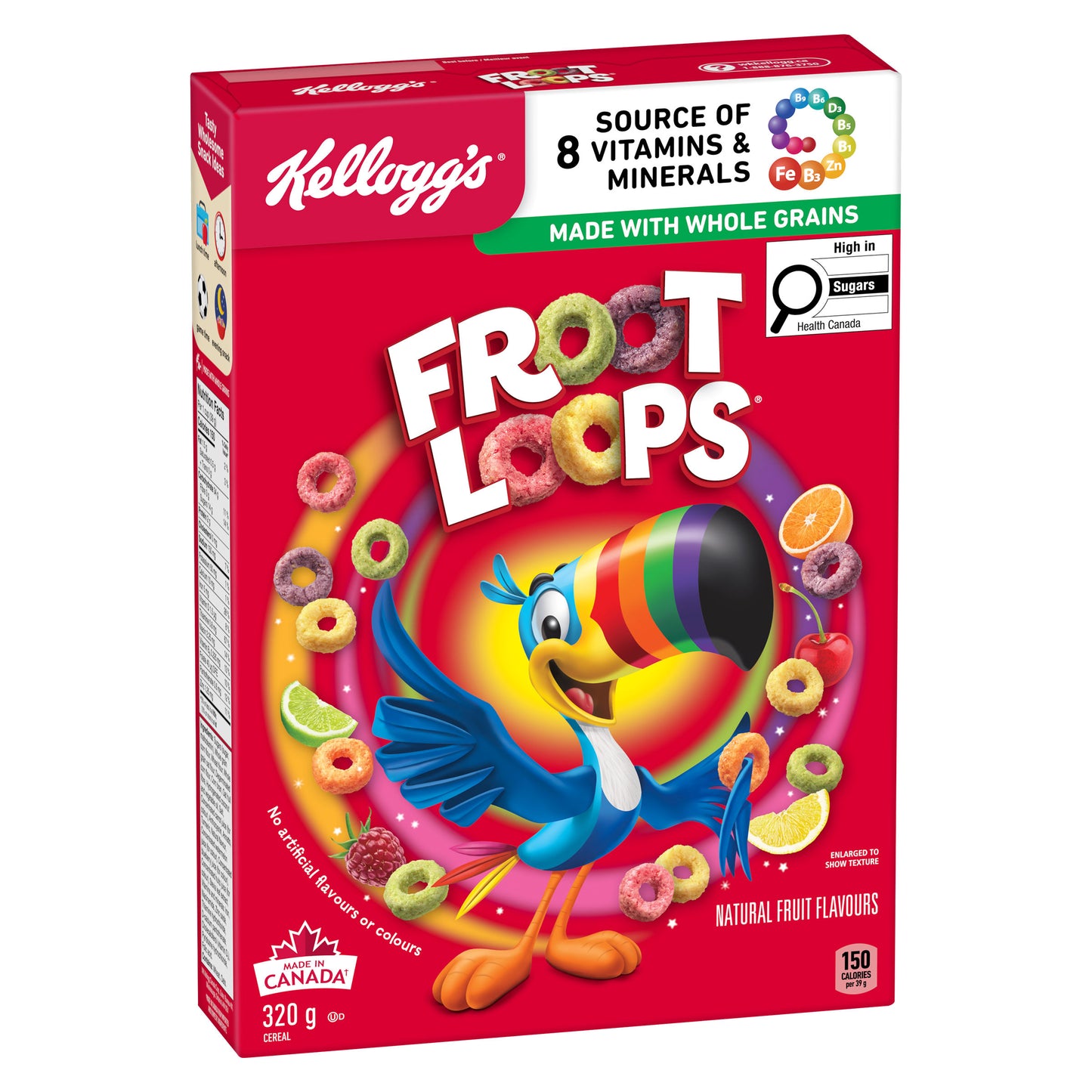 Froot Loops Cereal - 320g x 12
