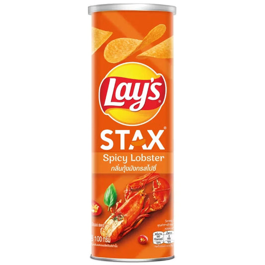 Lays Stax Spicy Lobster - 90g x16