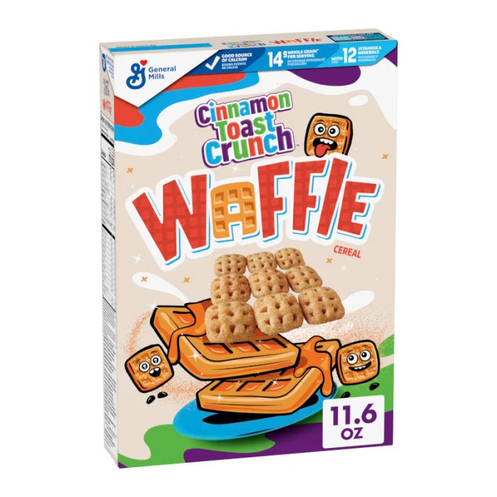 Cinnamon Toast Crunch Waffle Cereal - 328g x 12