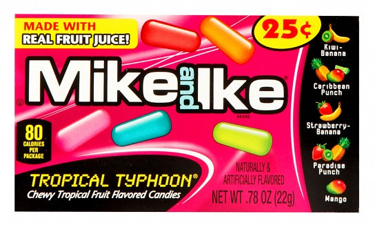 Mike & Ike Tropical Typhoon 22g - 24ct