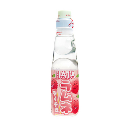 Hatakosen Lychee Ramune Soda - 200ml x 30