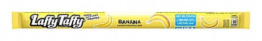 Banana Laffy Taffy Rope 22g - 24ct