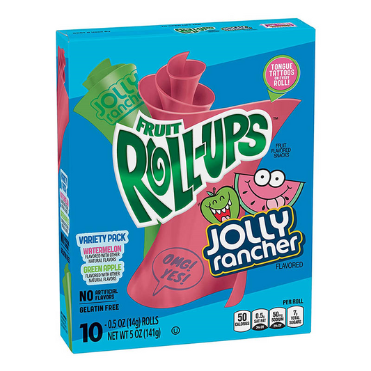 Fruit Roll Ups Jolly Rancher (141g x 10)