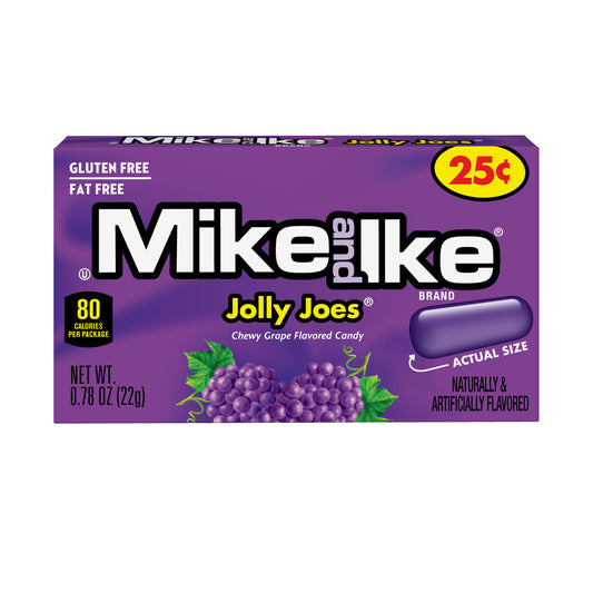 Mike & Ike Jolly Joes (22g) - 24CT