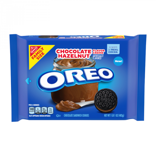 OREO Chocolate Hazelnut Family Size 482g